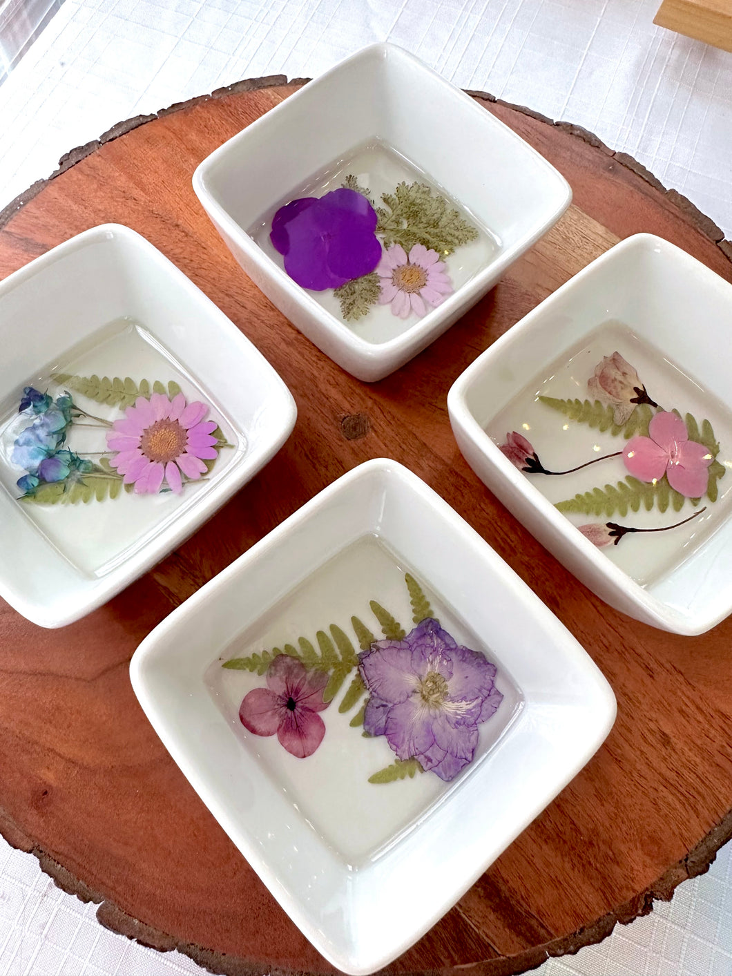 Ceramic Floral Dishes