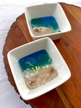 Load image into Gallery viewer, Ceramic Ocean Trinket Dish
